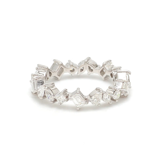 Diamond Mix Shape Eternity Ring