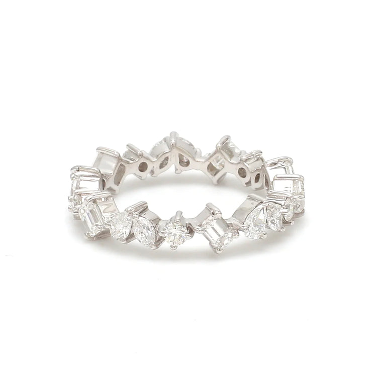 Diamond Mix Shape Eternity Ring