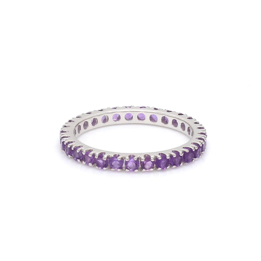 Amethyst Thin Ring