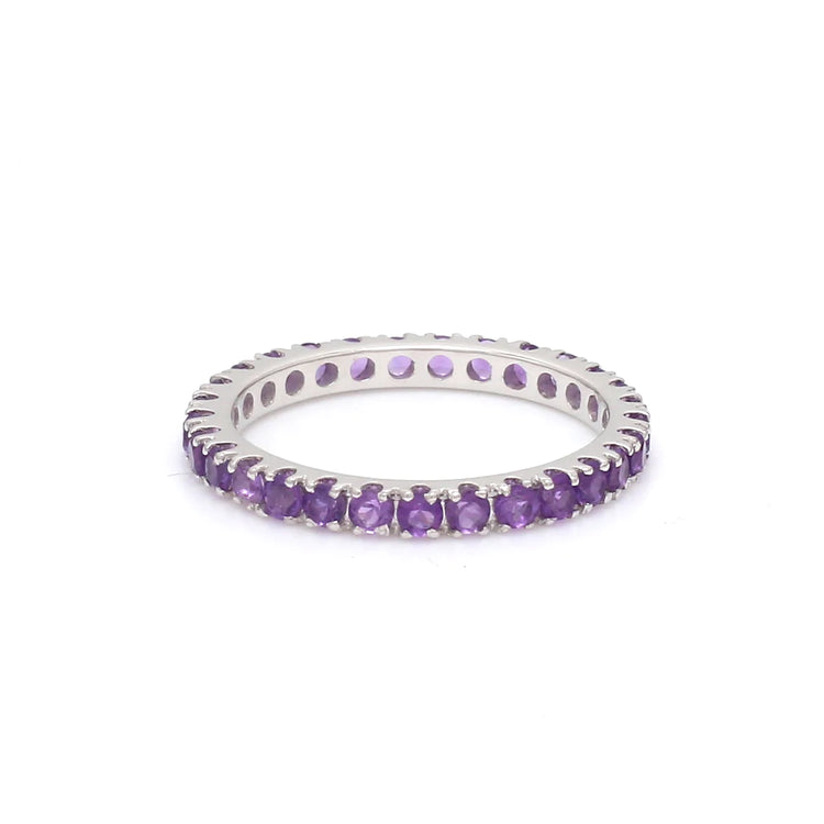 Amethyst Thin Ring